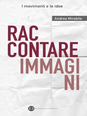 cover image of Raccontare immagini